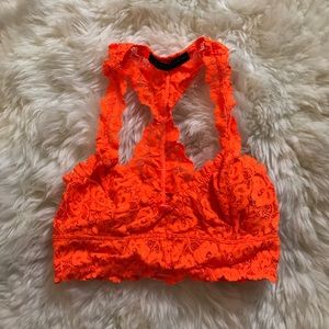 Neon Orange Bralette